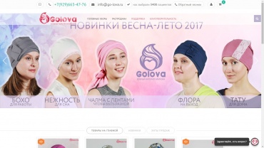 Заставка для - Доработка сайта для проекта «Golova»