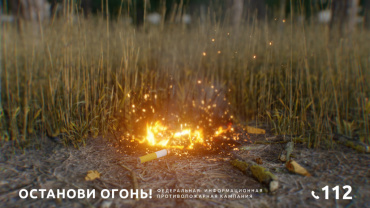 Заставка для - Создали видеоролик «Лес не пепельница!» для информационной кампании «Останови огонь» Greenpeace России
